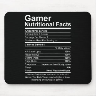 Coola Gamer-videospel för näringsfag är lustigt Musmatta