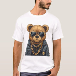 Coola, Gangster Bear T Shirt