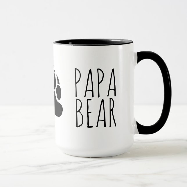 Coola Gay Bears Pride Bear Tass Pappa Bear Mugg (Höger)