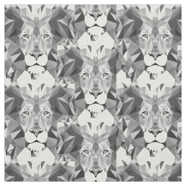 Coola Geometric Lejon Head Tyg (Provkarta)