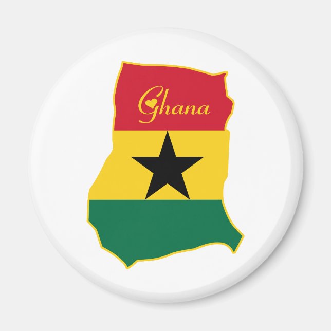Coola Ghana Magnet (Framsidan)