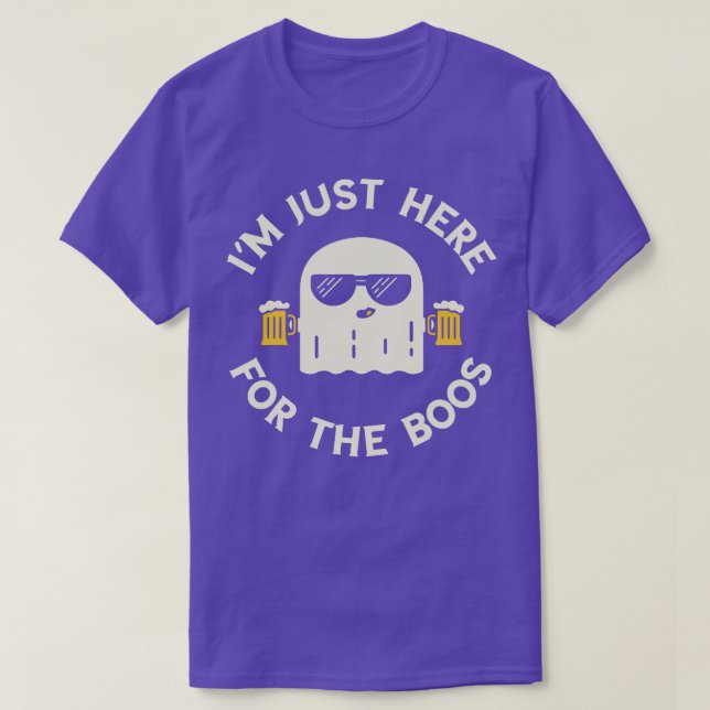 Coola Ghost Beer Halloween Drinking Boos Funny Boo T Shirt (Design framsida)