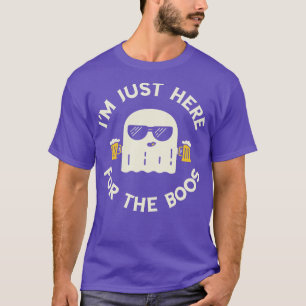 Coola Ghost Beer Halloween Drinking Boos Funny Boo T Shirt