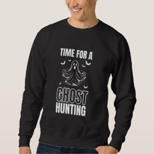 Coola Ghost Hunting Art För manar Women Paranormal Lång Ärmad Tröja