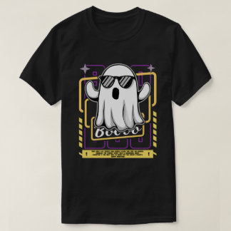 Coola Ghost med sunglasses Funny Halloween Boo T Shirt