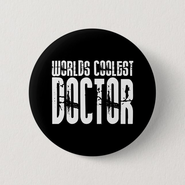Coola Gift för Läkare: Världens kallaste Doktor Knapp (Framsida)
