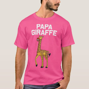 Coola Giraffe För manar Pappa Animal Lover Wildlif T Shirt