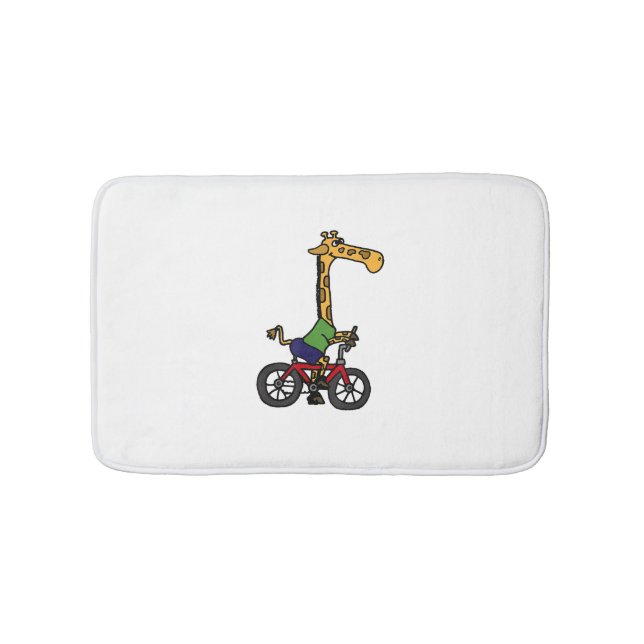 Coola Giraffe Riding Bicycle Badrumsmatta (Framsidan)
