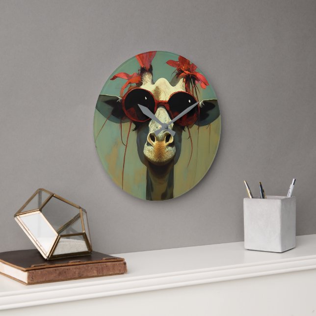 Coola Giraffe Stor Klocka (Kontor)