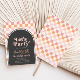 Coola Girl Födelsedagsfest inbjudan | Skater Girl