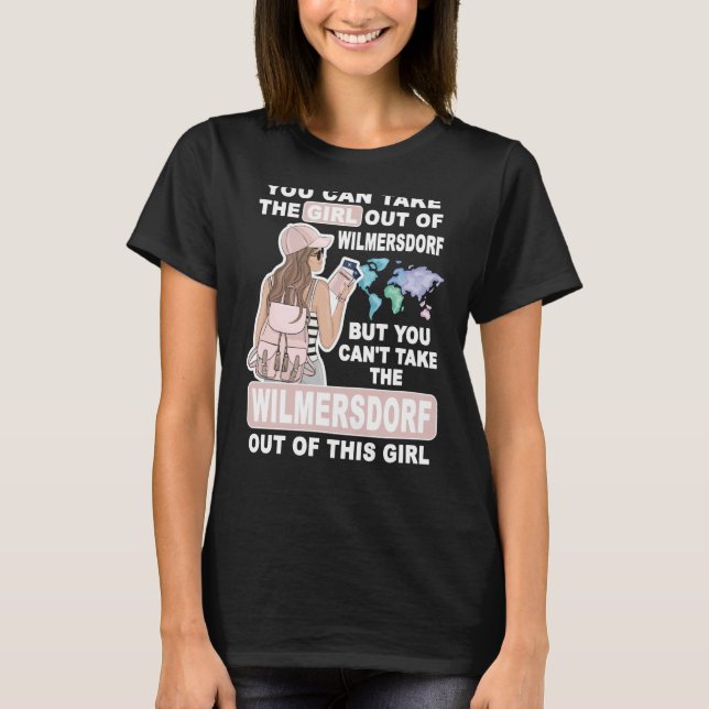 Coola Girl från Berlin Wilmersdorf Proud Wilmersdo T Shirt (Framsida)