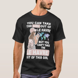 Coola Girl från Le Havre City Proud Le Havre Girl T Shirt