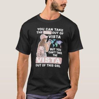 Coola Girl från Vista City Proud Vista Girl T Shirt