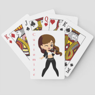 Coola Girl Sjungas Karaoke Thunder_Cove Casinokort