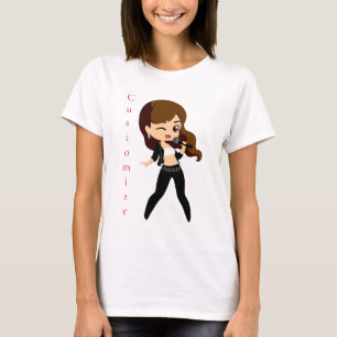 Coola Girl Sjungas Karaoke Thunder_Cove T Shirt