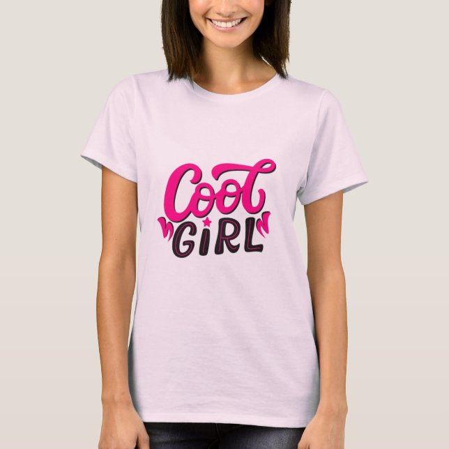 Coola Girl T Shirt (Framsida)