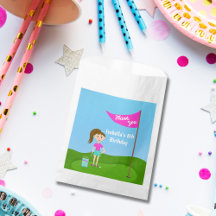 Coola Girl's Golfing Théed Birthday Tacks Bags
