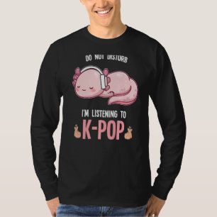 Coola Girls lyssnar på K Pop Sydkorea K Pop T Shirt