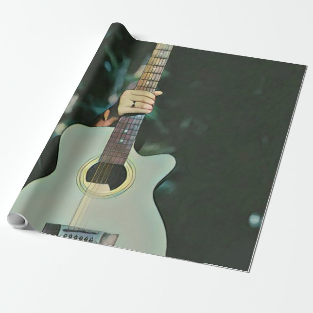 Coola, gitaristiska gåvor presentpapper (Utrullad)