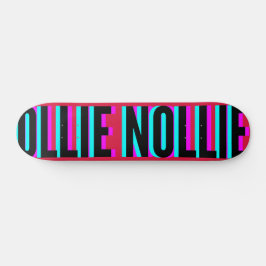 Coola Glitch Crimson Ollie Nollie Skateboard Deck