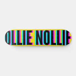 Coola Glitch Light Gult Ollie Nollie Skateboard