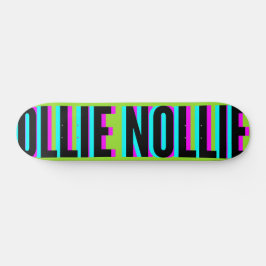 Coola Glitch Ljust grönt Ollie Nollie Skateboard