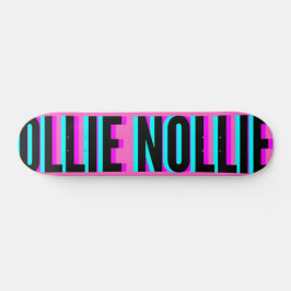 Coola Glitch Rosa Ollie Nollie Skateboard Deck