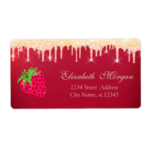 Coola Glitter Driver jordgubbsrött Fraktsedel