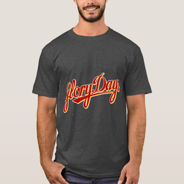Coola Glory Days Grill Design vänner T Shirt (Framsida)