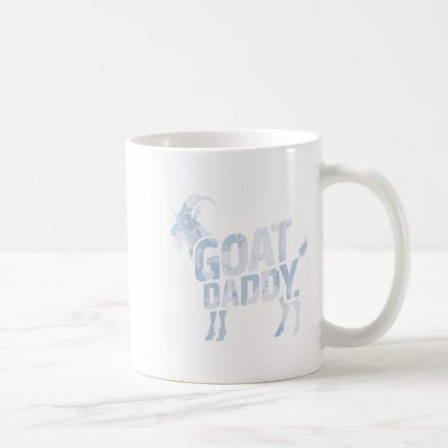 Coola Goat Design För manar Boys Pygmy Goat Älskar Kaffemugg (Höger)