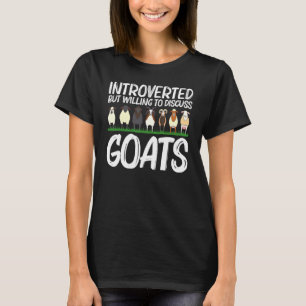 Coola Goat För manar Women Domestic Goat Farm T Shirt
