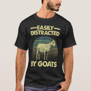 Coola Goat För manar Women Kids Farm Animal Goat T Shirt