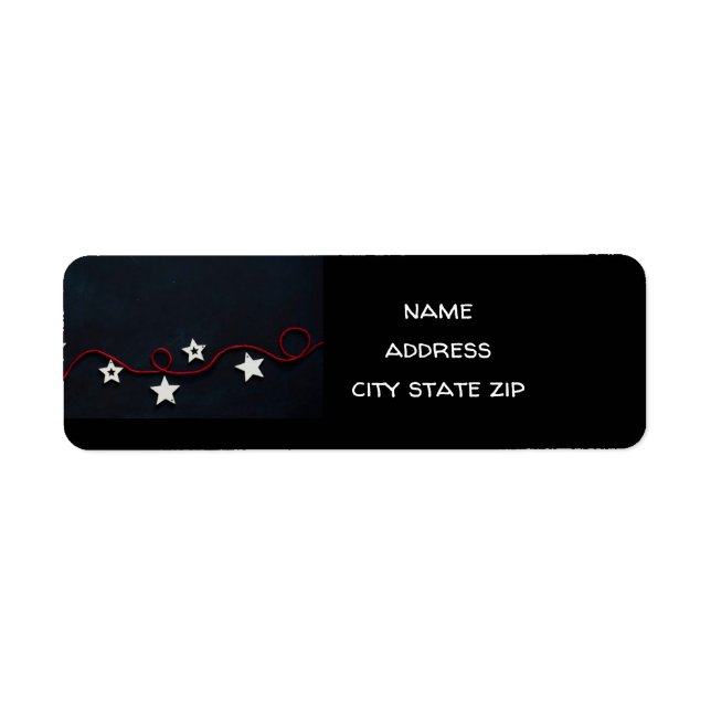 **COOLA GOD JUL** RETURNADRESSETIKETT RETURADRESS ETIKETT (Framsidan)