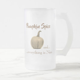 Coola Golden Pumpkin Spice Frostat Ölglas