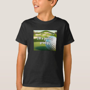 Coola Golf Boll Roligt Unik Kids Shirt T
