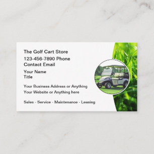 Coola Golf Cart Service Store Tidsbeställning Kort