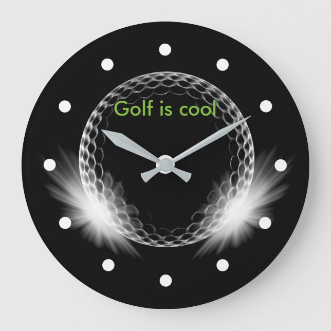 Coola Golf Tema Stor Klocka (Framsida)