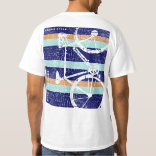coola & görat randig, cykel-kultur, grafisk cykel tee shirt
