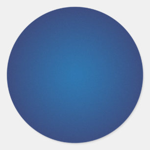 Coola Grainy Deep Blue Vignette Runt Klistermärke