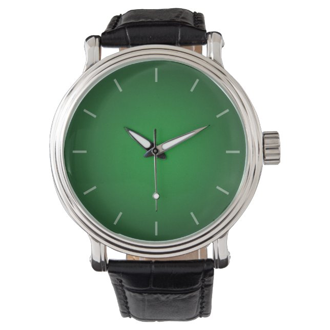 Coola Grainy Grönt-Black Vignette Armbandsur (Framsida)