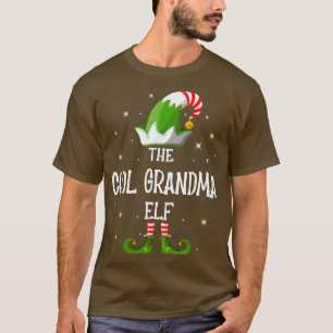 Coola Grandma Elf Family Matching Group Christm T Shirt