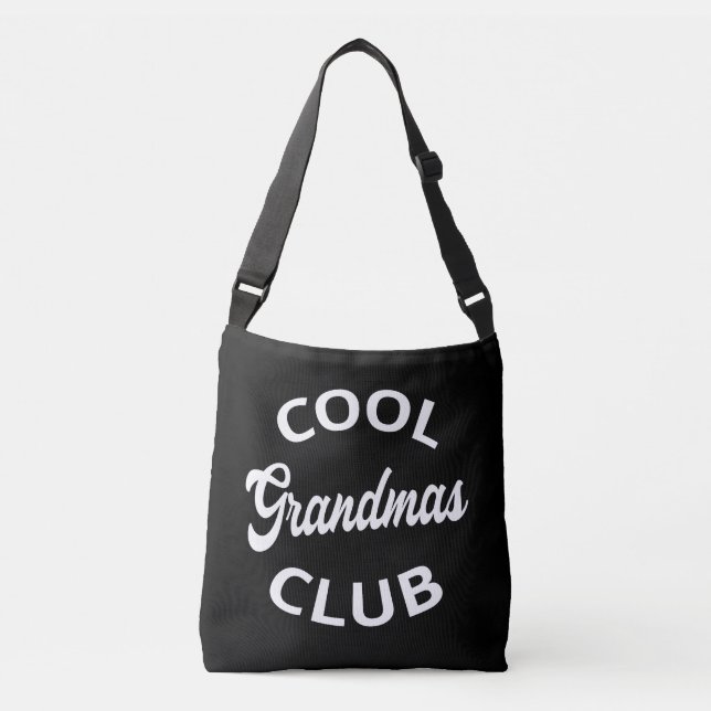 Coola Grandmas Klubb I Axelväska (Framsida)