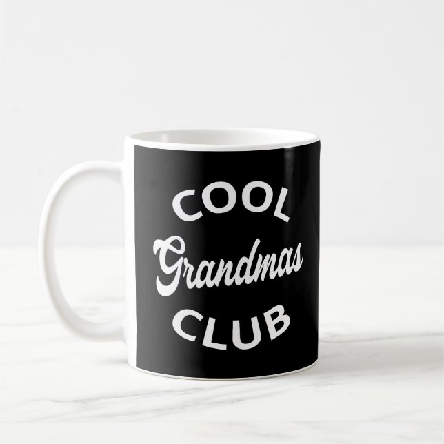 Coola Grandmas Klubb I Kaffemugg (Vänster)