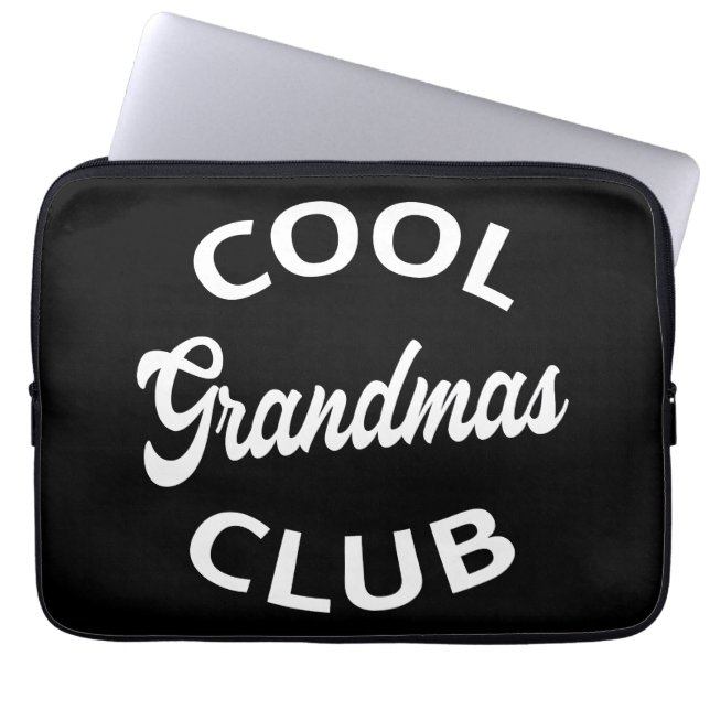 Coola Grandmas Klubb I Laptop Fodral (Framsidan)