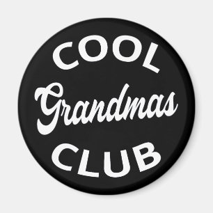 Coola Grandmas Klubb I Magnet