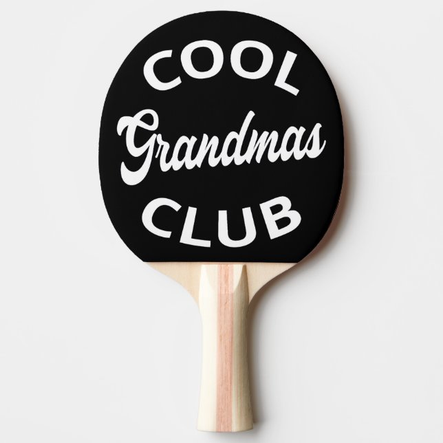Coola Grandmas Klubb I Pingisracket (Framsidan)