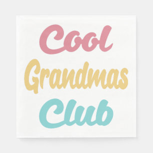 Coola Grandmas Klubb II Pappersservett