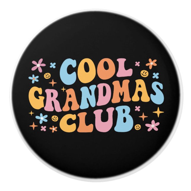 Coola Grandmas Klubb III Knopp (Framsidan)