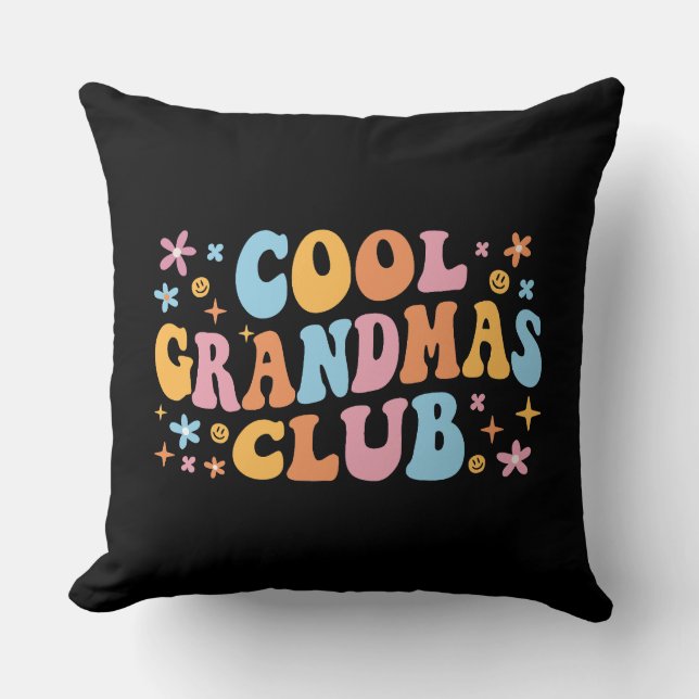Coola Grandmas Klubb III Kudde (Framsida)