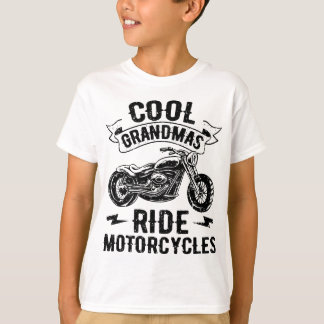 Coola Grandmas Ride Motorcyklar Älskare R T Shirt